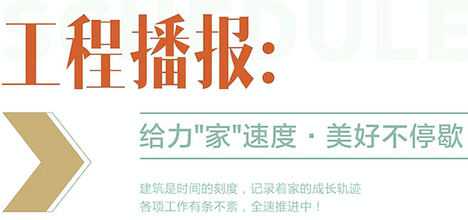 工程播報｜鉚足干勁，步履不停，匠心筑家！